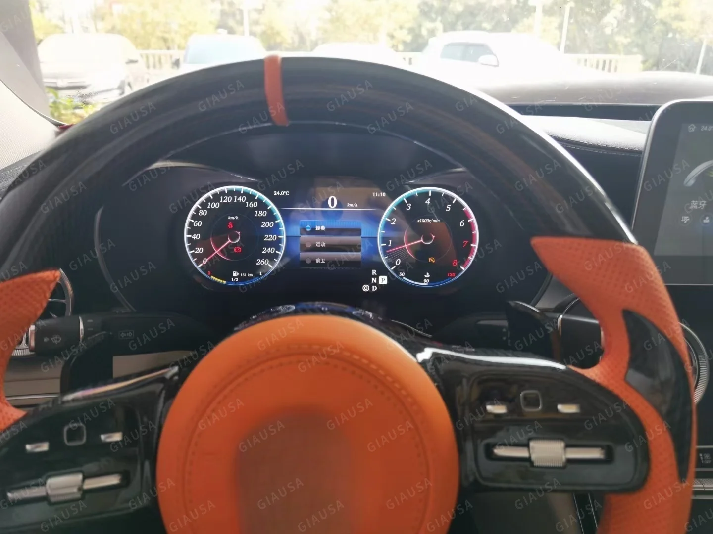 

AUTO SCREEN LCD Car Digital Cluster Instrument For Benz GLC/C Class W205 GLC X205 W204 W212 W176 2011-2018 Speedmeter Dashboard