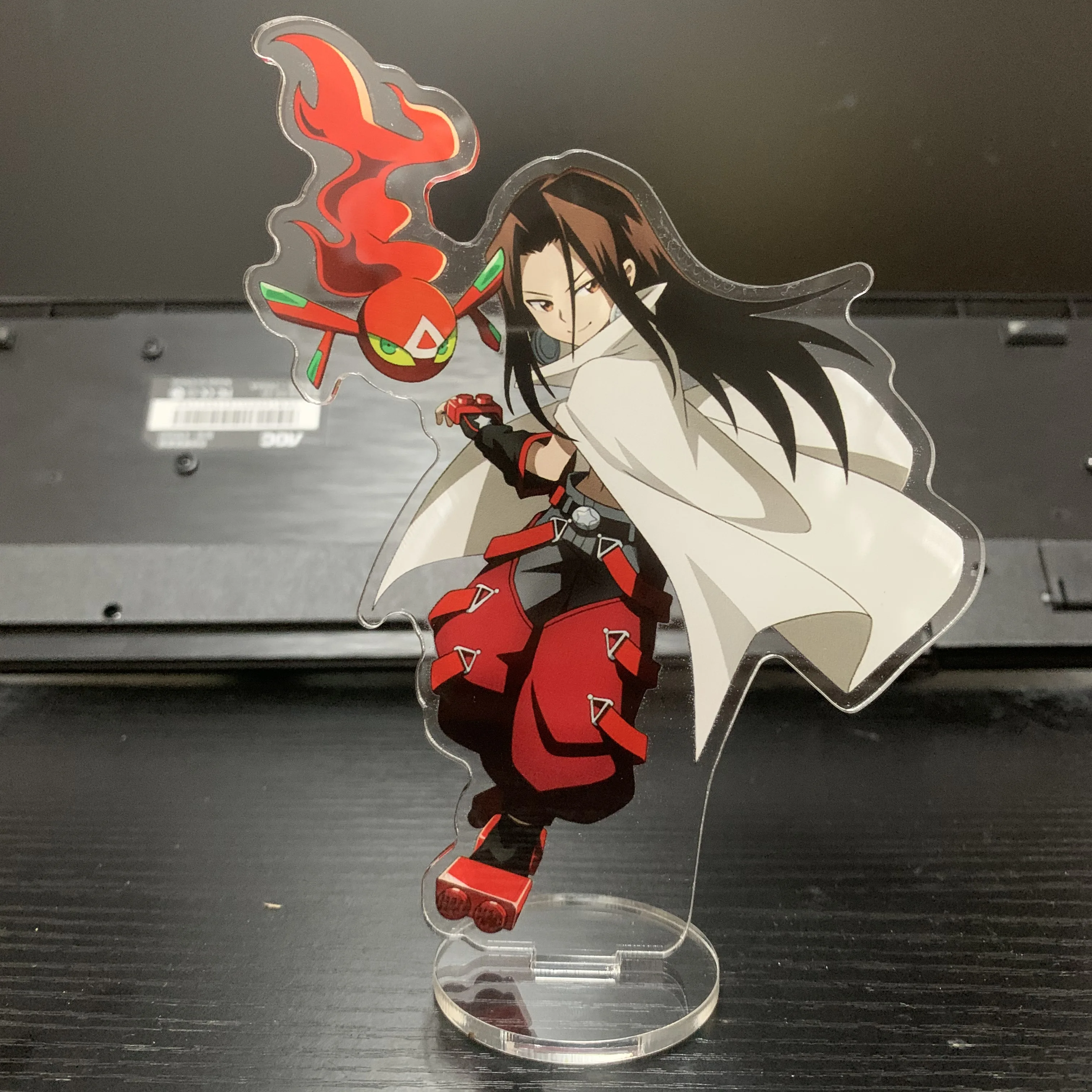 15CM Anime SHAMAN KING Figures Yoh Asakura Acrylic Stands Asakura Hao Character Model Plate Desk Decor Standing Sign Fans Gifts