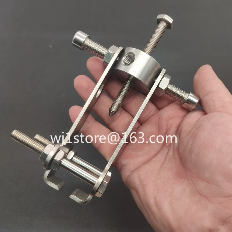 Pulsator core tooth puller, two grab washing machine removal tool, pulsator disc center tooth puller bearing unloading