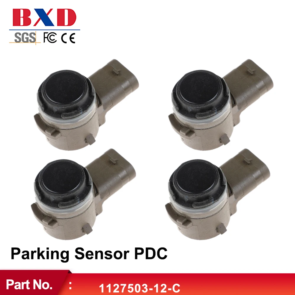 4PCS  New High Quality 1127503-01-C 1127503 112750301C PDC  Parking Sensor For Tesla Model X 3 S Y
