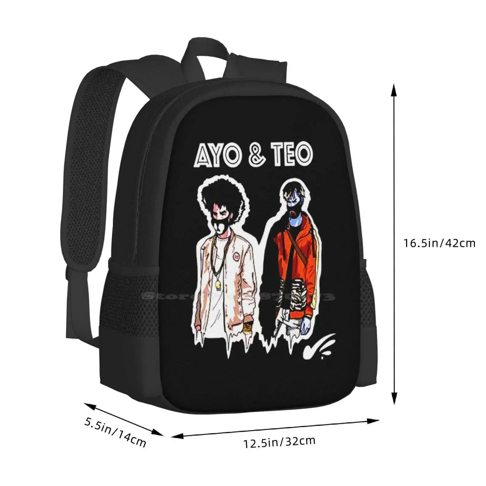 Ayo i Teo gorąca wyprzedaż plecaków modne torby Album duetu Ayo Teo Hip Hop