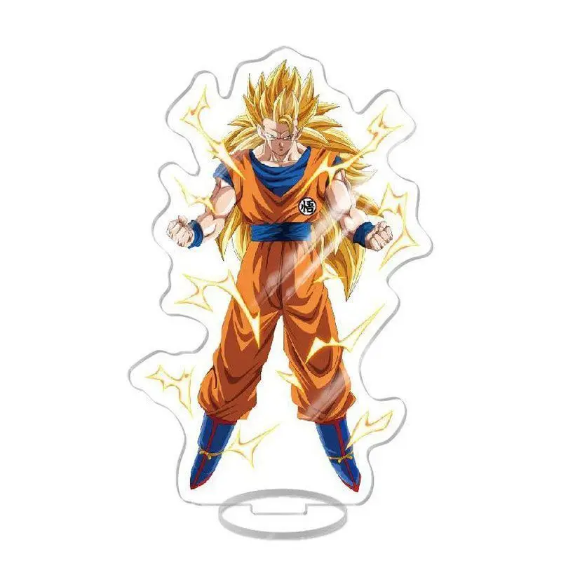 Dragon Ball Cartoon Cute Acrylic Stand Kawaii 2D Japanese Comic Student Desktop Ornament Animation Peripheral Wholesale view 4