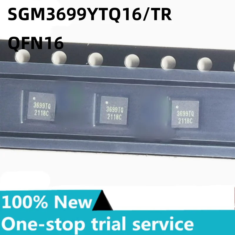 5-100PCS %new stock SGM3699YTQ16/TR marking 3699TQ 3699T0 QFN16 Analog signal switch chip