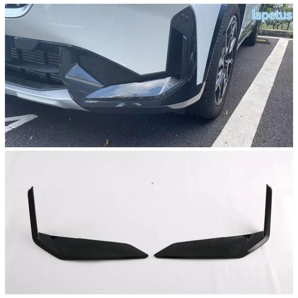 

Front Rear Fog Light Lamp Eyelid Cover Trim Stripes Bumper Guard Corner Protector For BMW X1 U11 2023 2024 2025 Car Accessories
