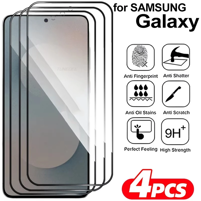 

Tempered Glass For Samsung Galaxy S25 S24 Ultra S23 S22 S20 FE Plus A55 A54 A35 A16 A54 A26 A17 A07 A56 A36 5G Screen Protector