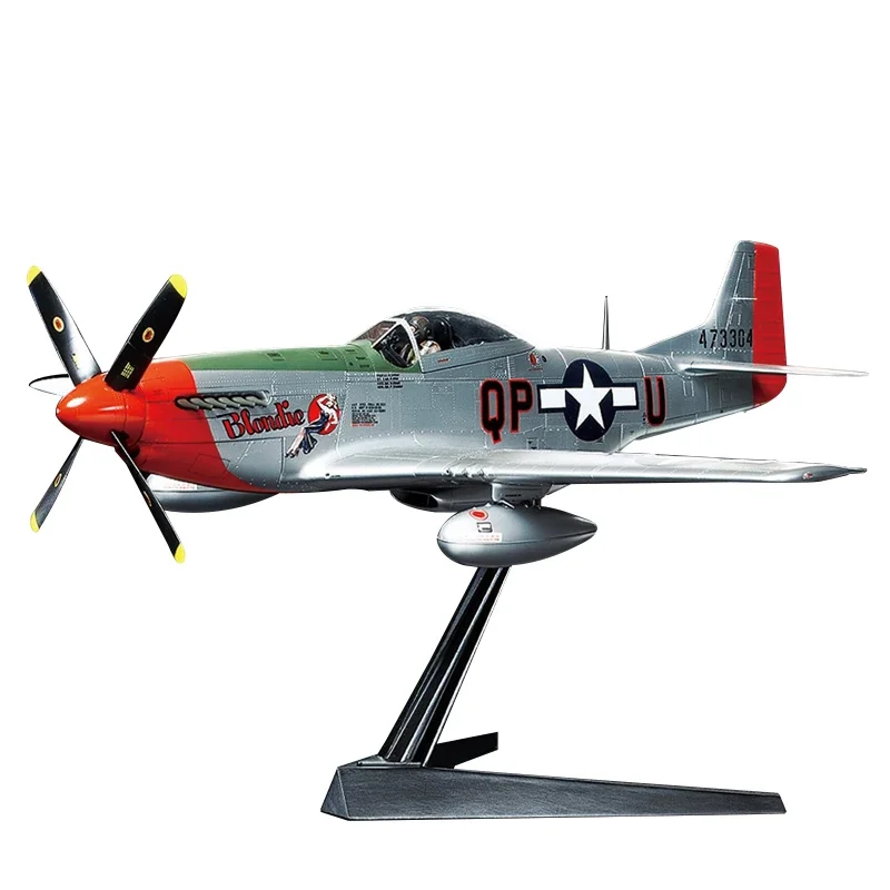 TAMIYA 1/32 60322 North American P-51D Mustang Militarny Model do Składania, Zestaw DIY, Zabawka, Kolekcja, Prezent Urodzinowy