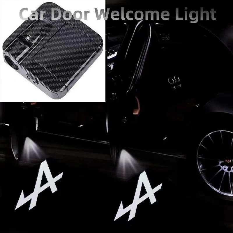 

2pcs Car Door Emblem Light Wireless Projector Auto Decoration For Renault Kangoo 2 Koleos 1 Modus Kadjar Captur Megane 1 2 3 4