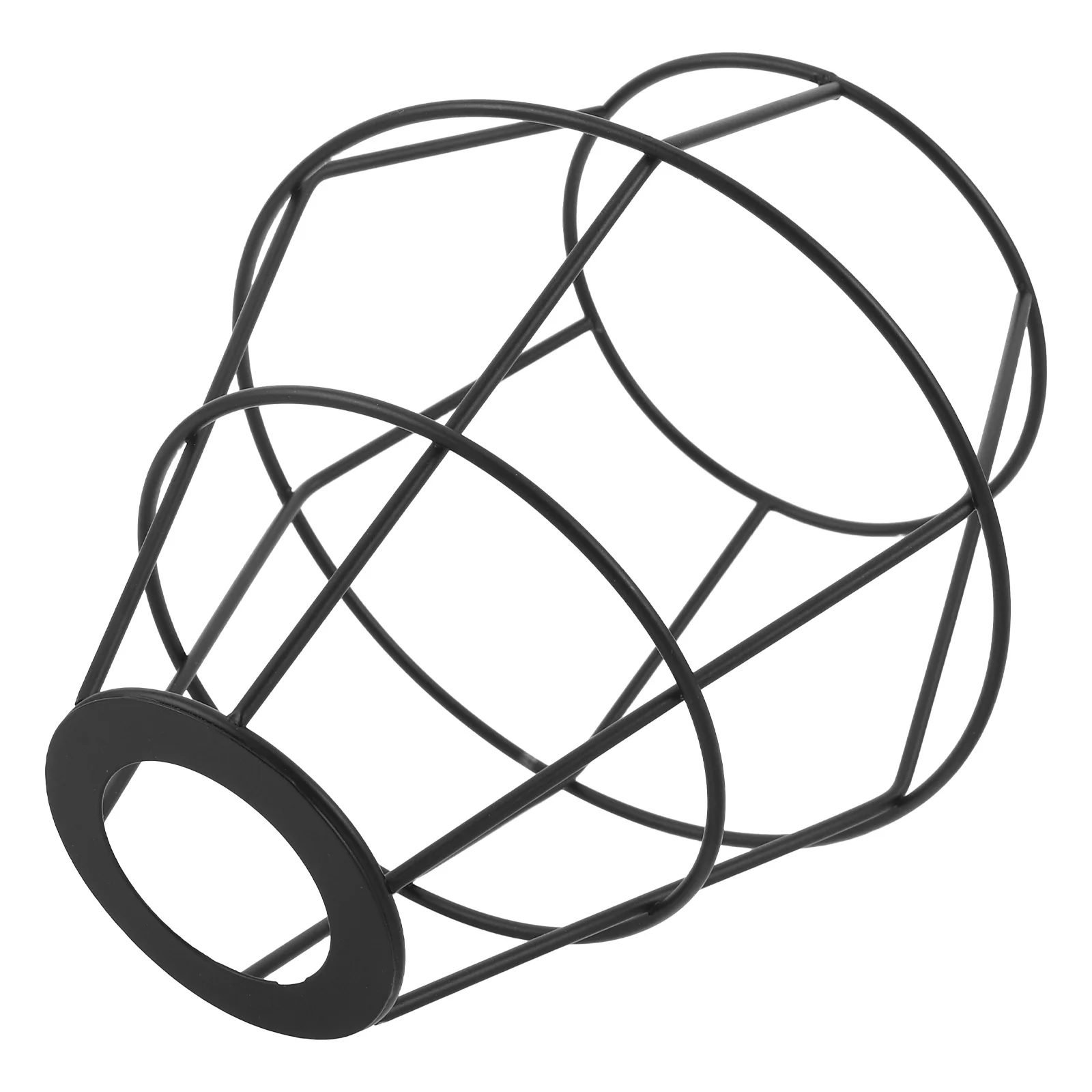 

Industrial Metal Pendant Lamp Shade Mesh Cover Vintage Iron Cage Rustic Farmhouse Light Shade Replacement for Ceiling Pendant