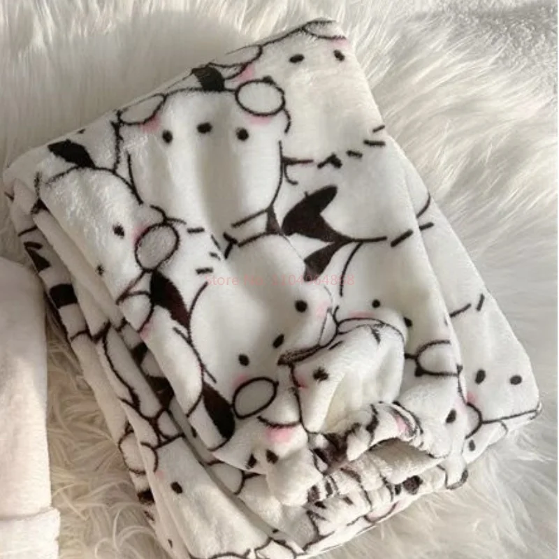 Hot Hello Kitty Pajamas Female Flannel Winter The New Cartoon Plus Thicken Velvet Sweet And Cute Home Clothes Keep Warm