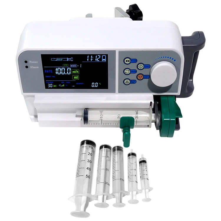 single channel infusionsyringe pump machine machine lab automatic precision syringe pump infusion medical  for hospital icu use