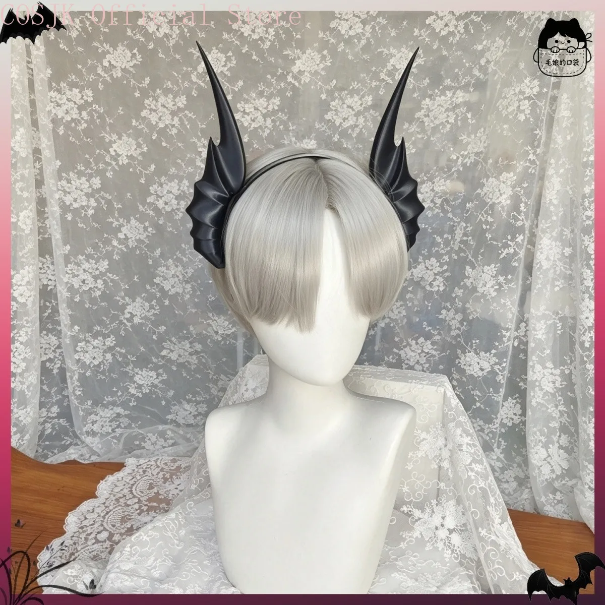 Lolita Halloween Accessories Blackhead ornament hairband demon Cosplay Hair band Hairpin Hair Accessories Props Gift - view 3