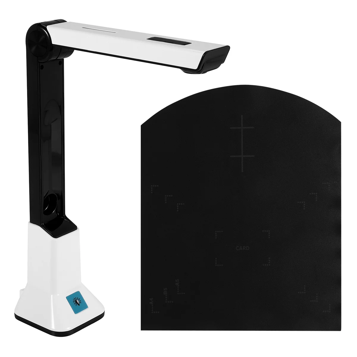 Portable High-Definition Scanner, Document Camera with Real-Time Projection Video Recording Function, A4 Scanner