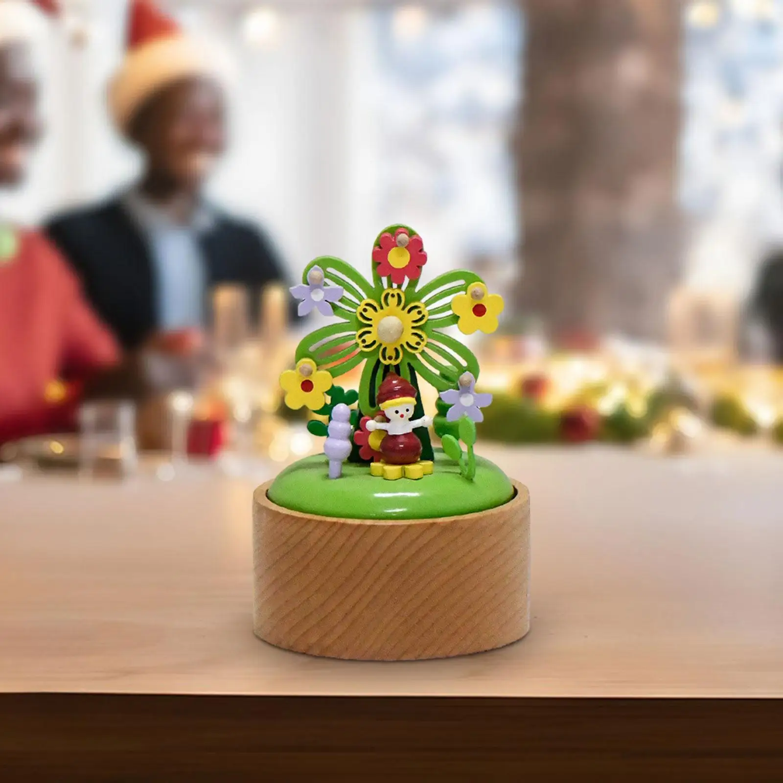 Wind up Musical Box Valentines Collectibles Ornaments for Lovers Family Kids
