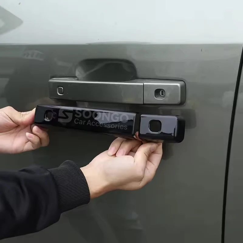 For Land Rover Defender 90  110  130 (2020–2026): Outer Door Handle Shell and Door Bowl Protection Film Accessories