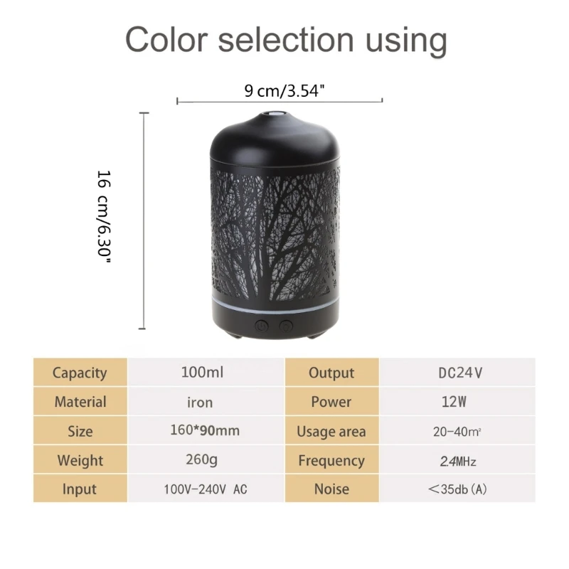 Hương Thơm- Máy Khuếch Tán Tinh Dầu Kim Loại Vintage- Máy Khuếch Tán Tinh Dầu Thơm Dropship