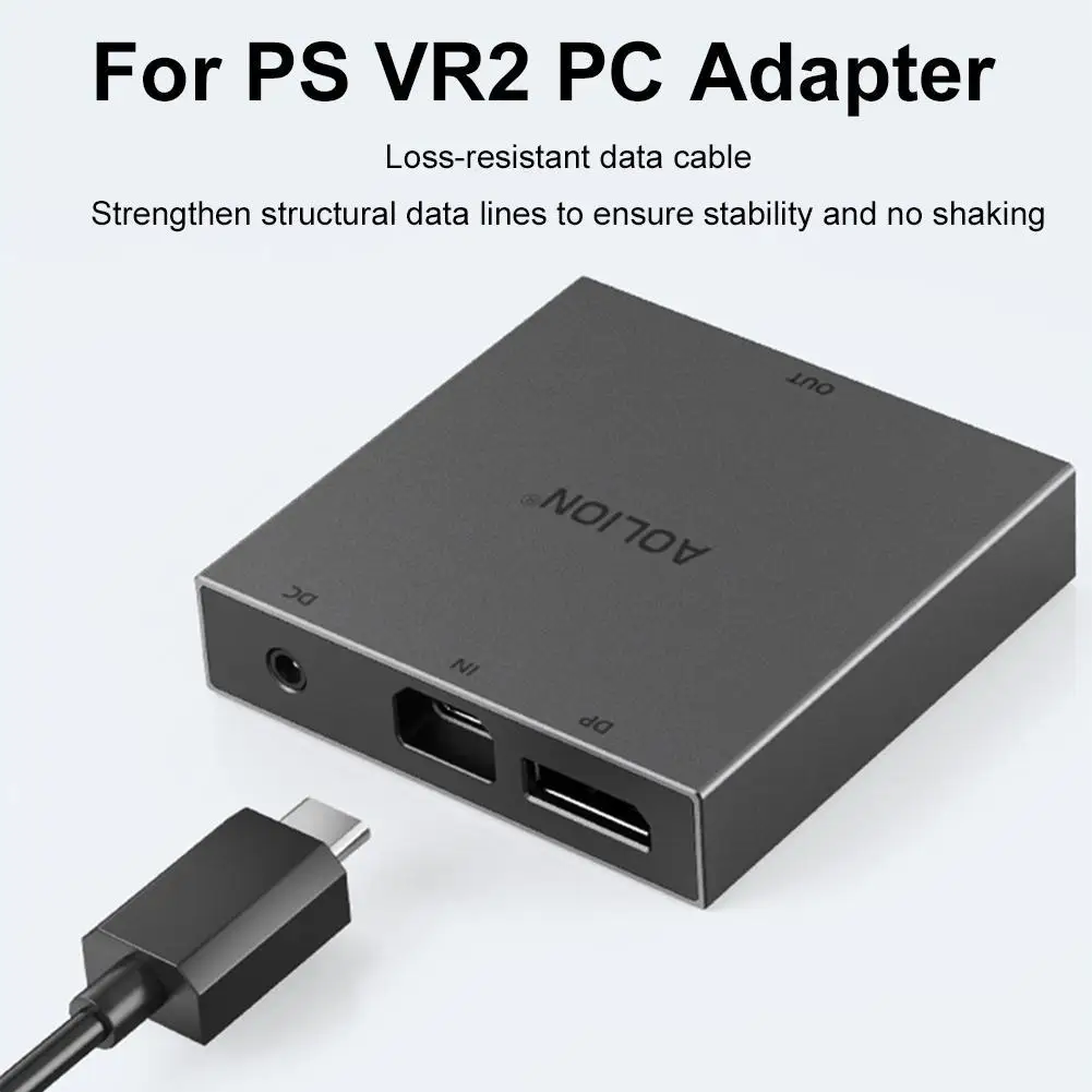 

Aolion для PS VR2 ПК адаптер компьютерный адаптер для консоли PS5 для Windows PC конвертер игровые аксессуары