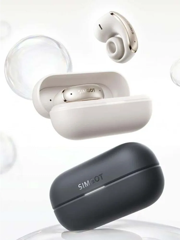 SIMGOT OnClip ONE Wireless Open-Ear Bluetooth Earphones with LDAC 29h Battery