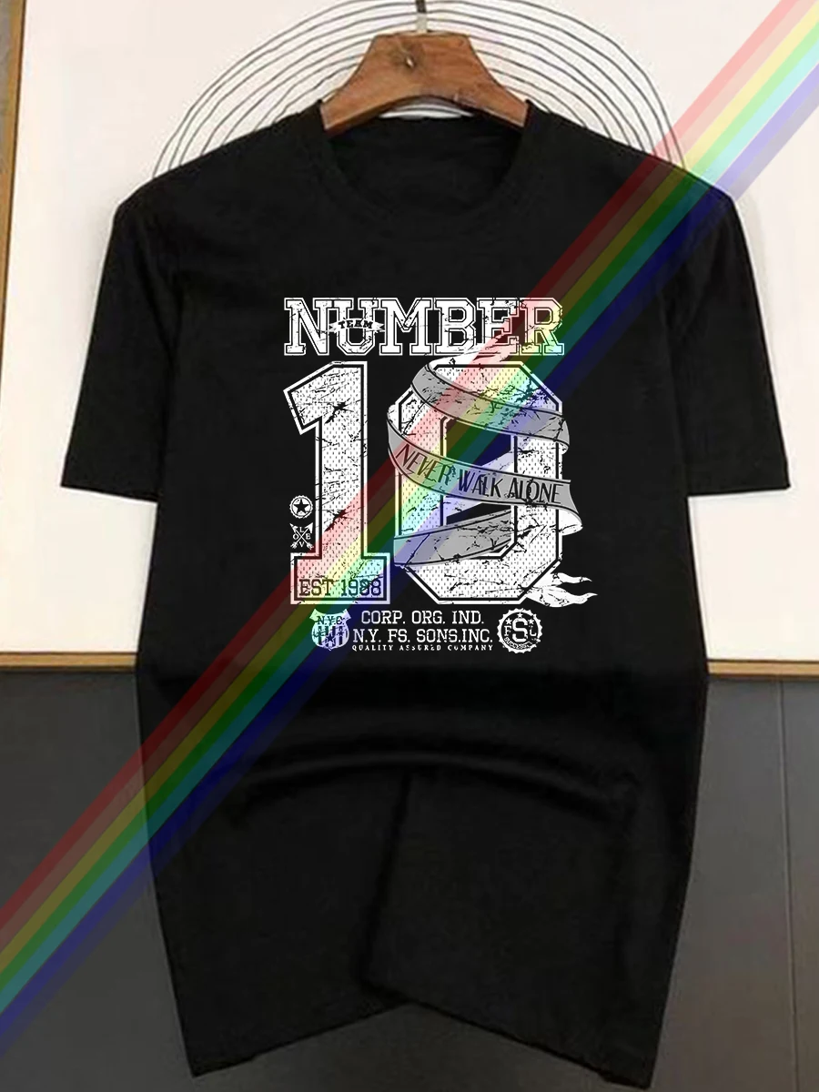 Number 10 Est 1988 T Shirt Men Women's Crewneck 100% Cotton Classic Computer System Tee Shirts Gift Idea Clothes