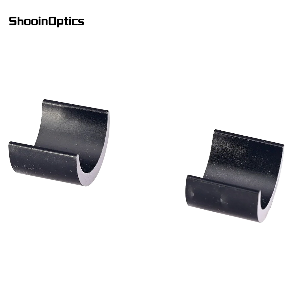 Shooin Optics 30mm To 1 Inch Scope Ring Reducer Inserts Durable Aluminum Alloy Adapter For Precision Optical Alignment