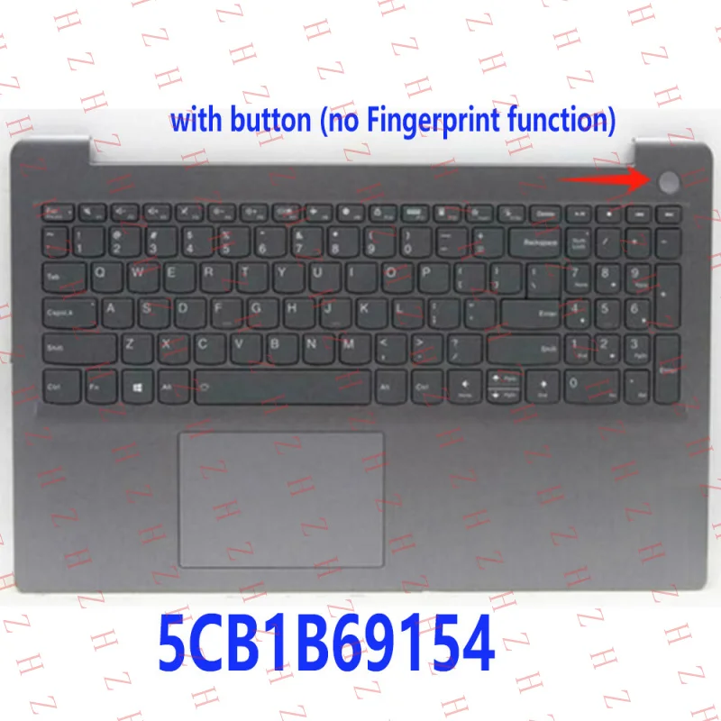 

P+ For Lenovo IdeaPad 3-15ALC6 ITL6 Backlit Keyboard Palmrest 5CB1B69154 5CB1B65660