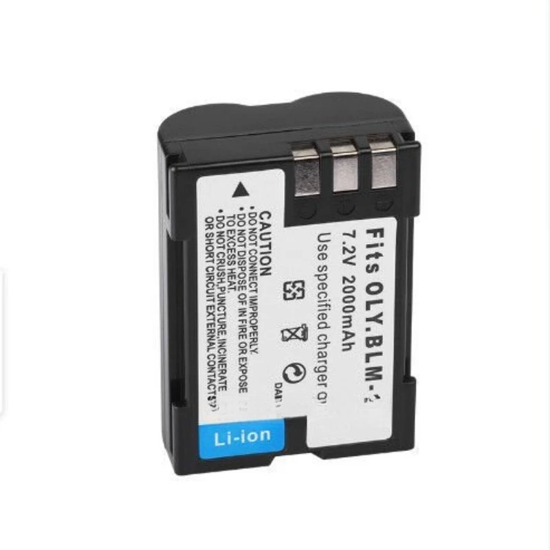 PS-BLM1 OLY. BLM-1 Camera Battery + Charger for Olympus C5060 8080 E300 E510 E500 High Quality 7.2V 2000mAh