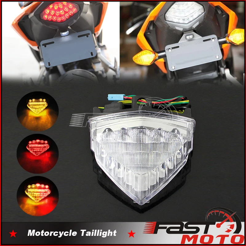 Motorcycle Rear Tail Lights Brake Turn Signal Light Integrated For Honda CB1000R CB600F Hornet CBR600F CB 1000R 600F CBR 600F