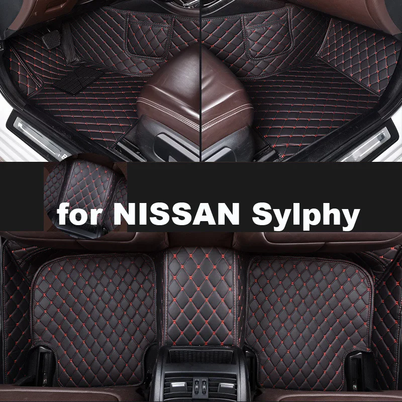 

Автомобильные коврики Autohome для NISSAN Sylphy 2006-2020 года, Модернизированная версия, аксессуары для ног, автомобильные коврики на заказ