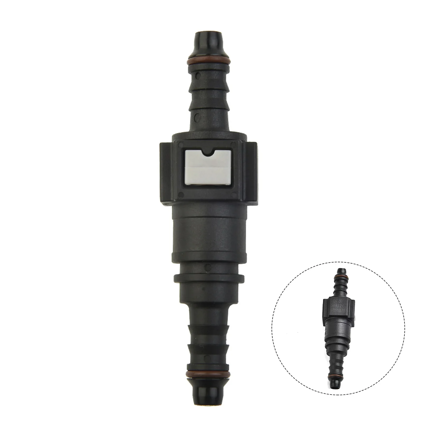 

Car Fuel Line Coupler Hose Quick Release Connector ID6 7.89mm Oil Pipe Adapter for Engines Auto Mods Universal Auto Accessories