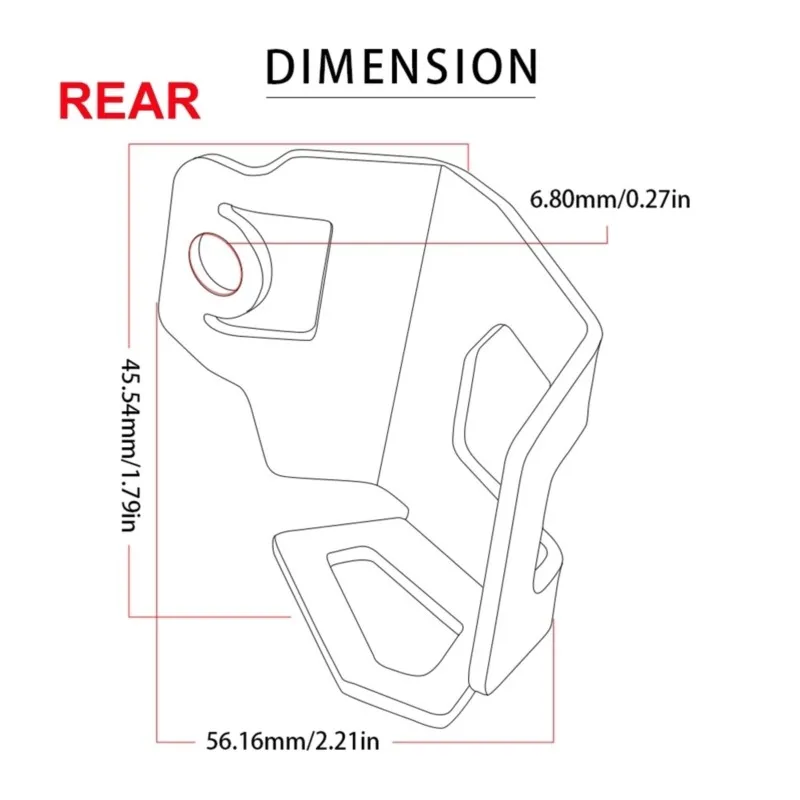 For BMW F800GS F700GS F800 F700 F 800 700 GS Motorcycle Front Rear Brake Pump Fluid Tank Reservoir Guard Protector Cover 13-18