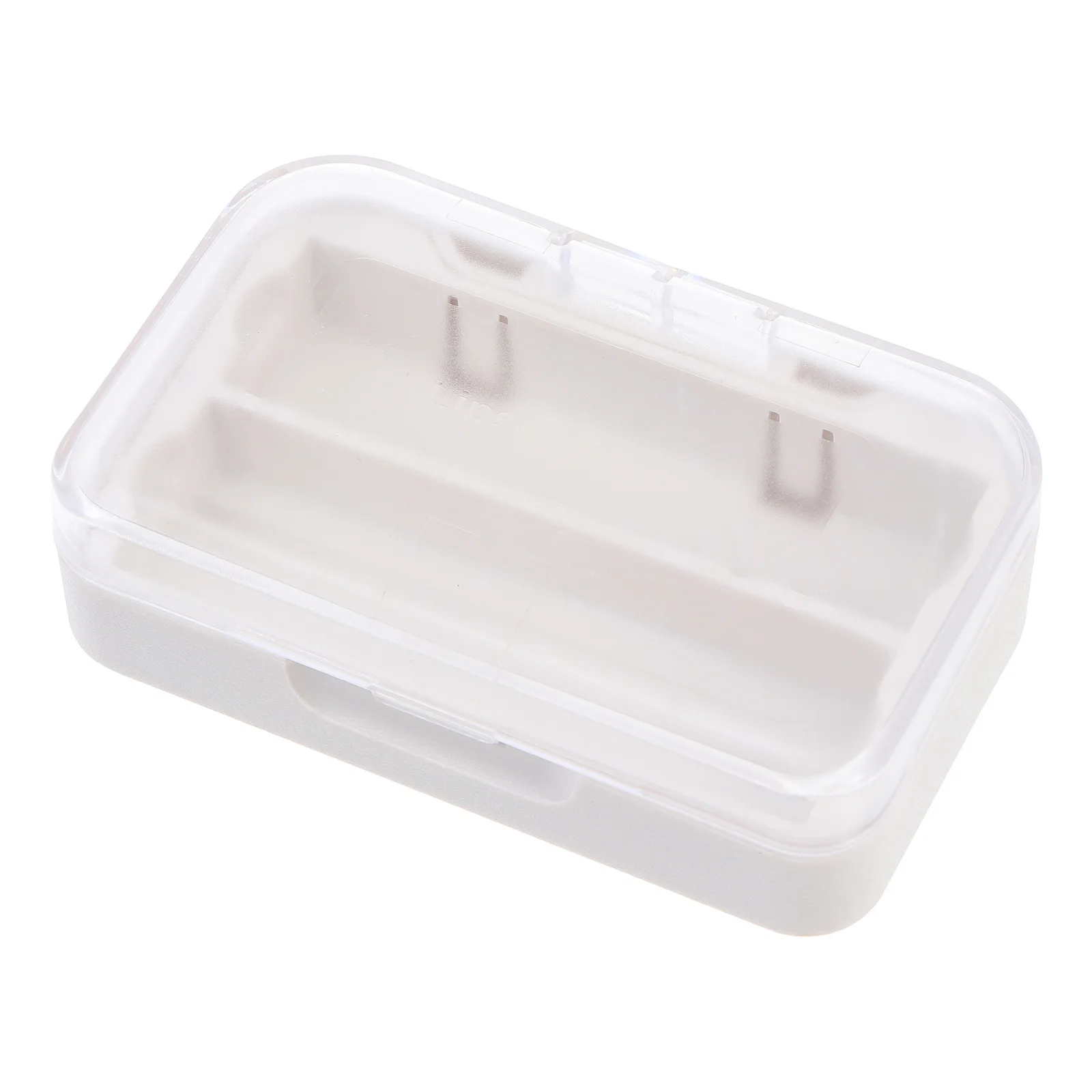 Organizer Aufbewahrungsbox Tragbarer Lippenstiftbehälter Desktop Make-up Aufbewahrungskoffer mit Abdeckungshalter für Puder-Lidschatten