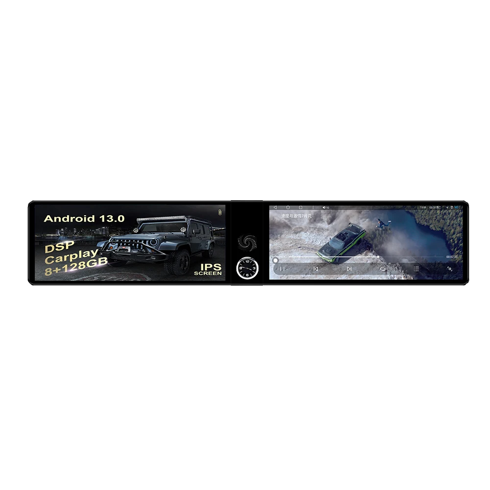 Dual 12.3 inch touch screen Android 13 for Audi Q7 2016 - 2020 car GPS navigation multimedia auto HD WIFI carplay head unit