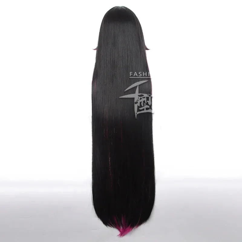 Genshin Impact Косплей Коломбина Косплей Парик Fatui Snezhnaya Длинные разноцветные термостойкие парики для волос + шапочка для парика