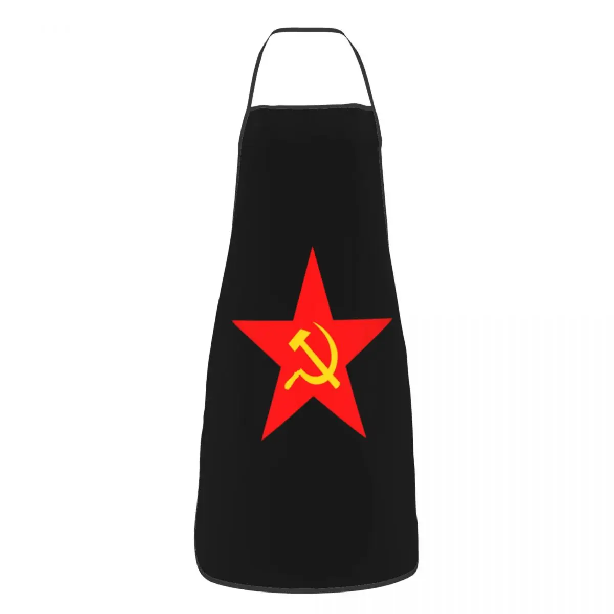 

Забавные фартуки с изображением молота и серпа, красной звезды, коммунистической звезды, СССР, коммунизма, для взрослых, унисекс, для кухни, для шеф-поваров, нагрудные фартуки, таблиры, кухонные фартуки