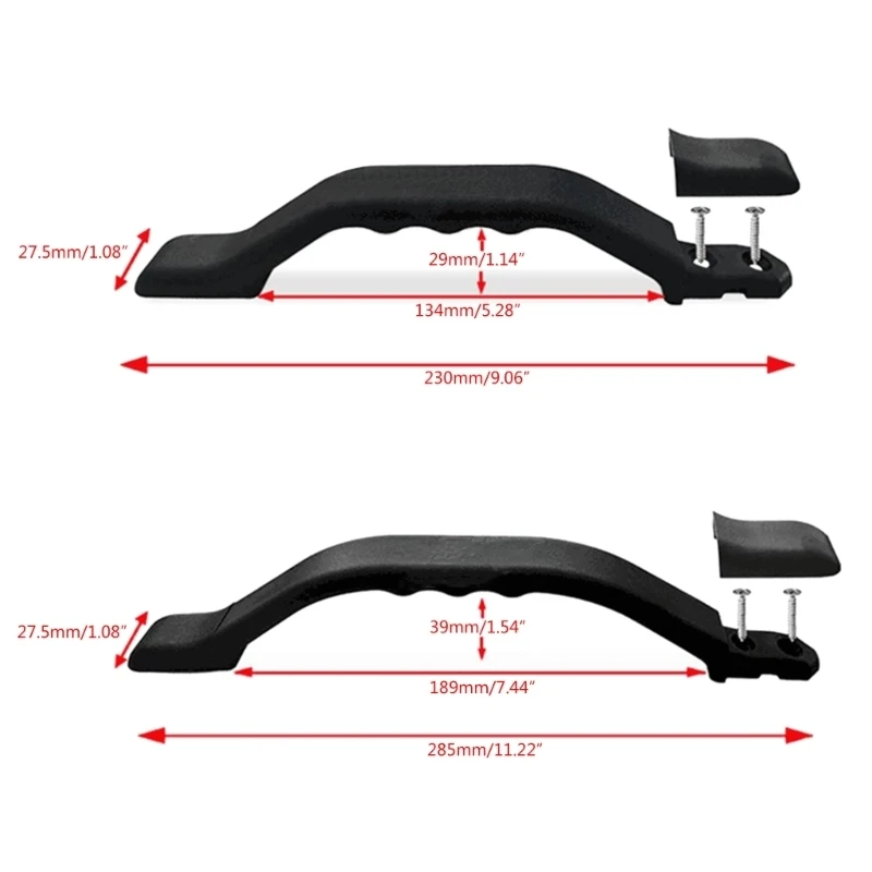 RV Caravan Grab Handle Entry Door Assist Bar Weather Resistant Replacement for Cargo Trailer Camper Motor Home Door Cabinet Boat