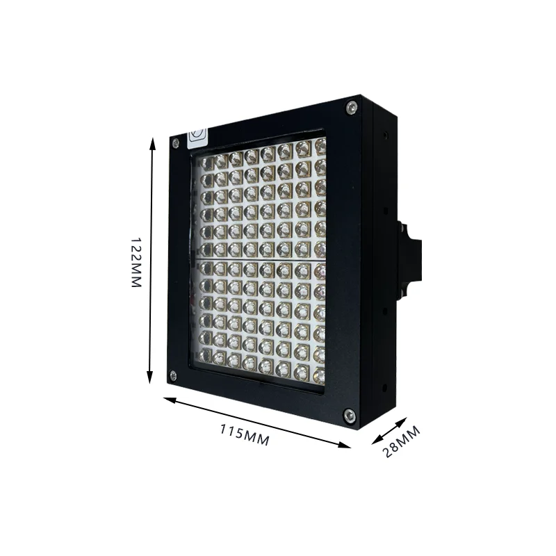 395 NM UV LED Ink Printing and Curing Lamp for Label Printers LED UV Drying for Trademark Printers  LED UV Pre-curing Lamp