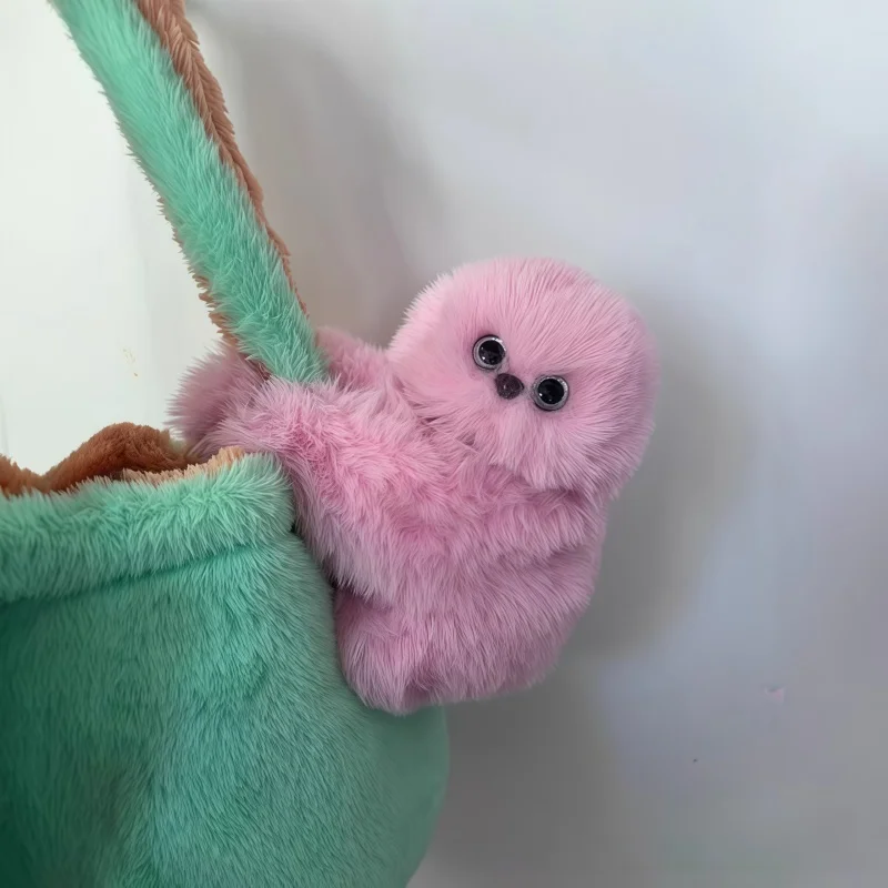 New Electric Owl Mirumi Cute Toy Sings Talks Turns Head Shy Cute Pet Interactive Bag Keychain Pendant Creative Gift For Women view 6