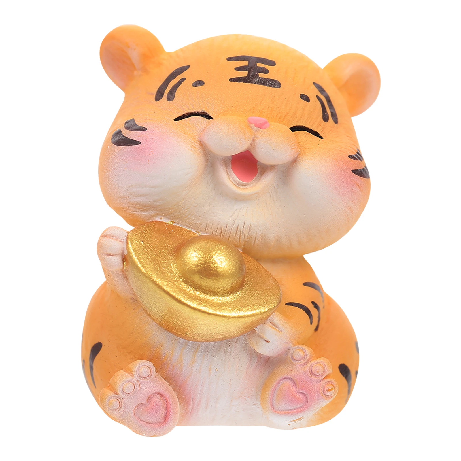 

Tiger Resin Crafts Collection Chinese Zodiac Theme Festive Decoration for Birthday Wedding Events Year of The Tiger 2022