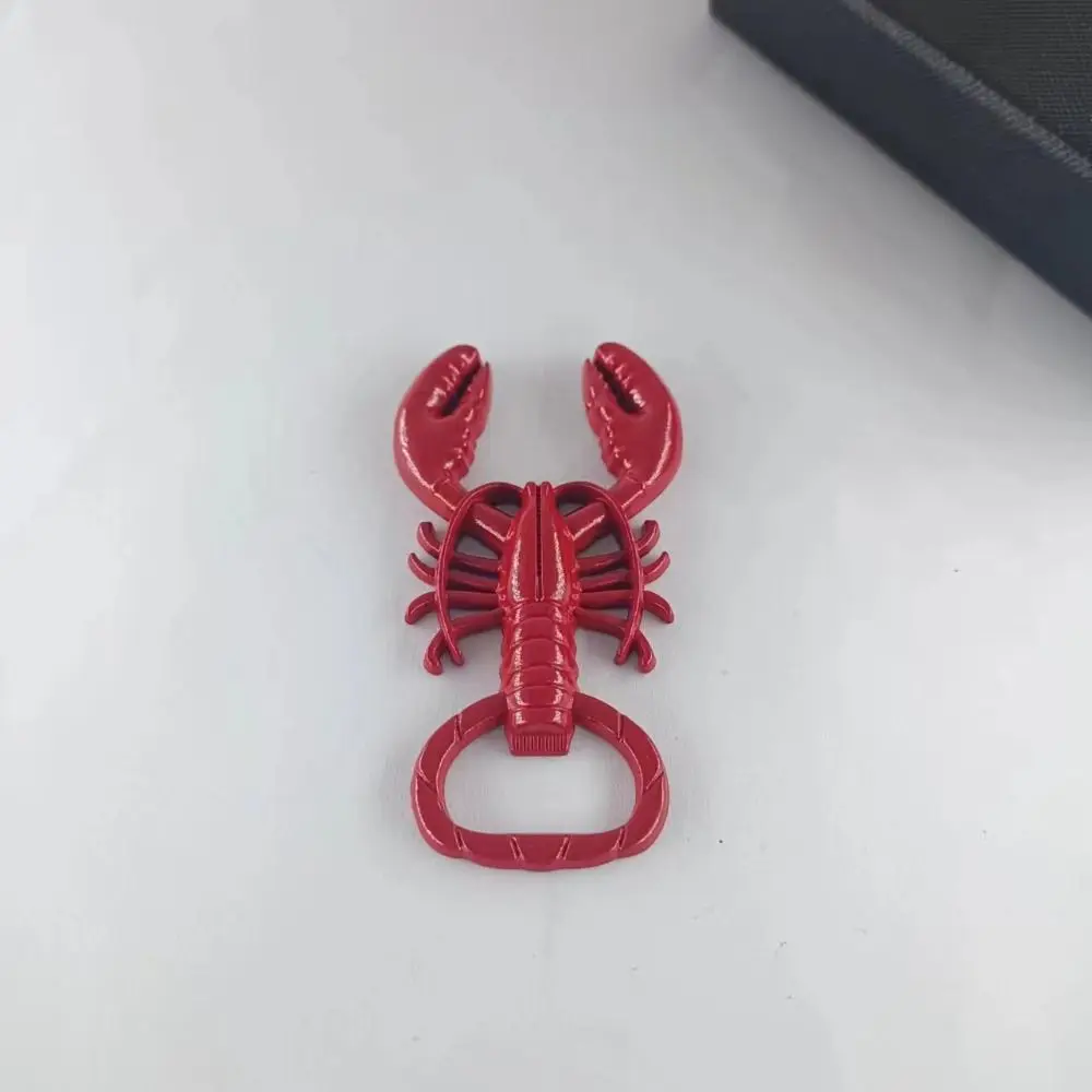 Metal Lobster Corkscrew Bottle Opener Multifunctional Creative Jar Opener Portable Wine Bottle Remover Oktoberfest Gift