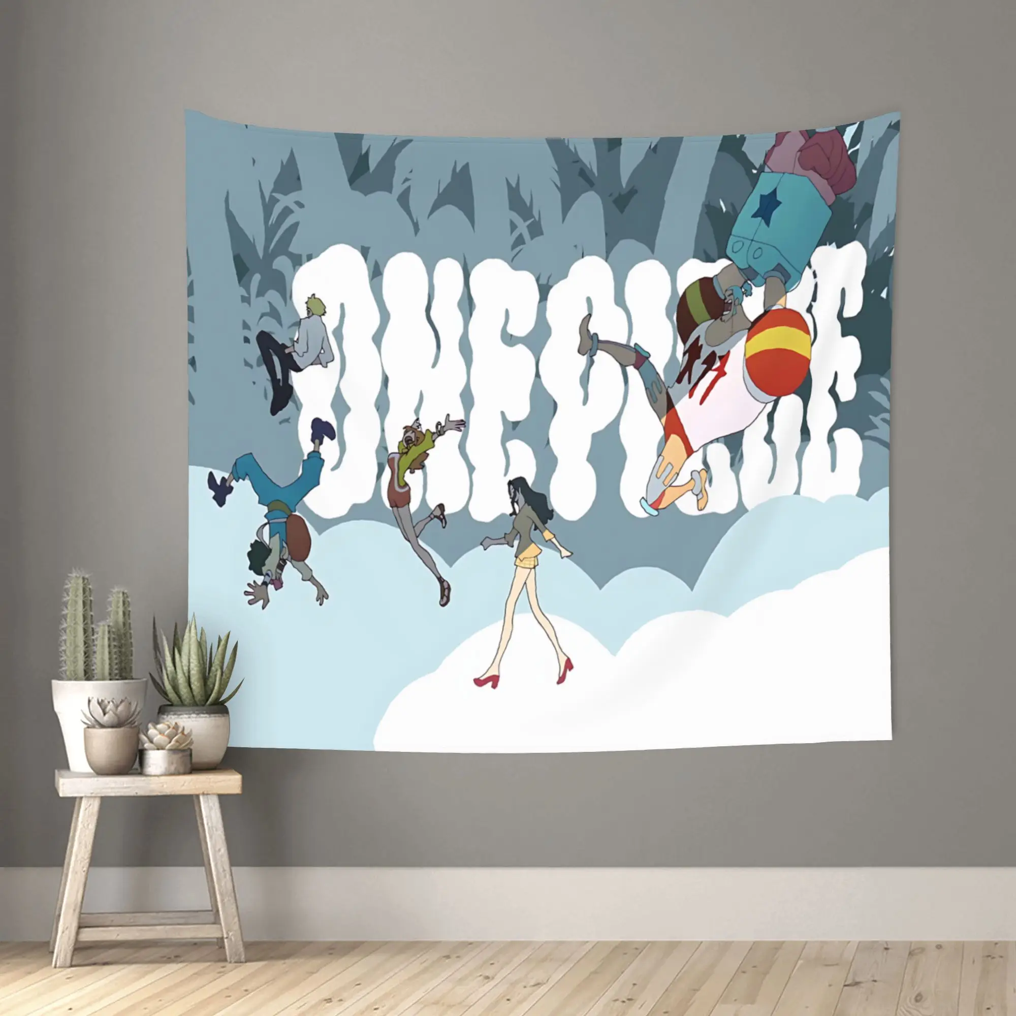 Customized One Piece Logo Tapestry Room decoration  Home Decoration Tapestry Decor Accessories Cute Room Decor