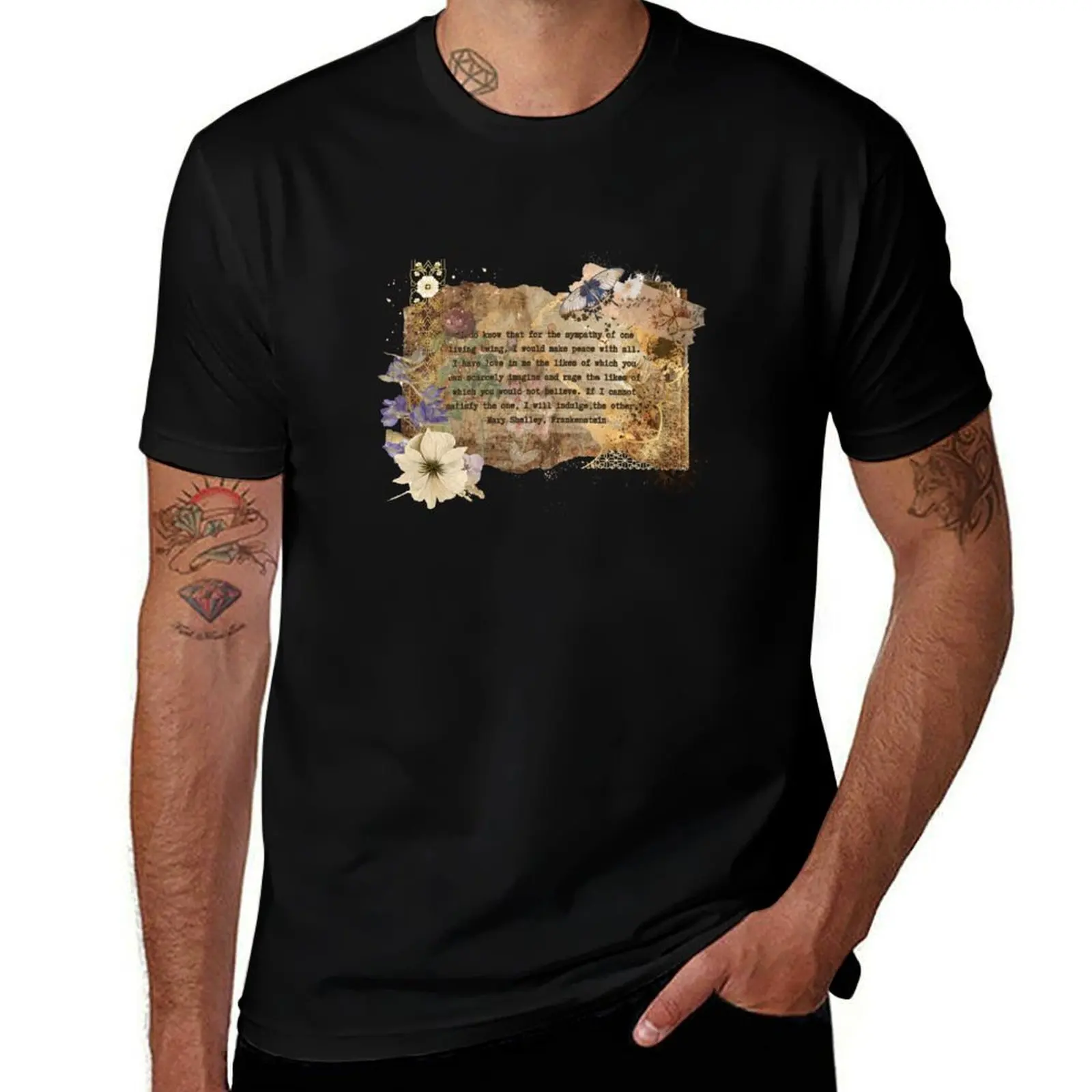 

For the Sympathy of One Living Being T-Shirt Aesthetic clothing blacks sports fans sweat shirts, men