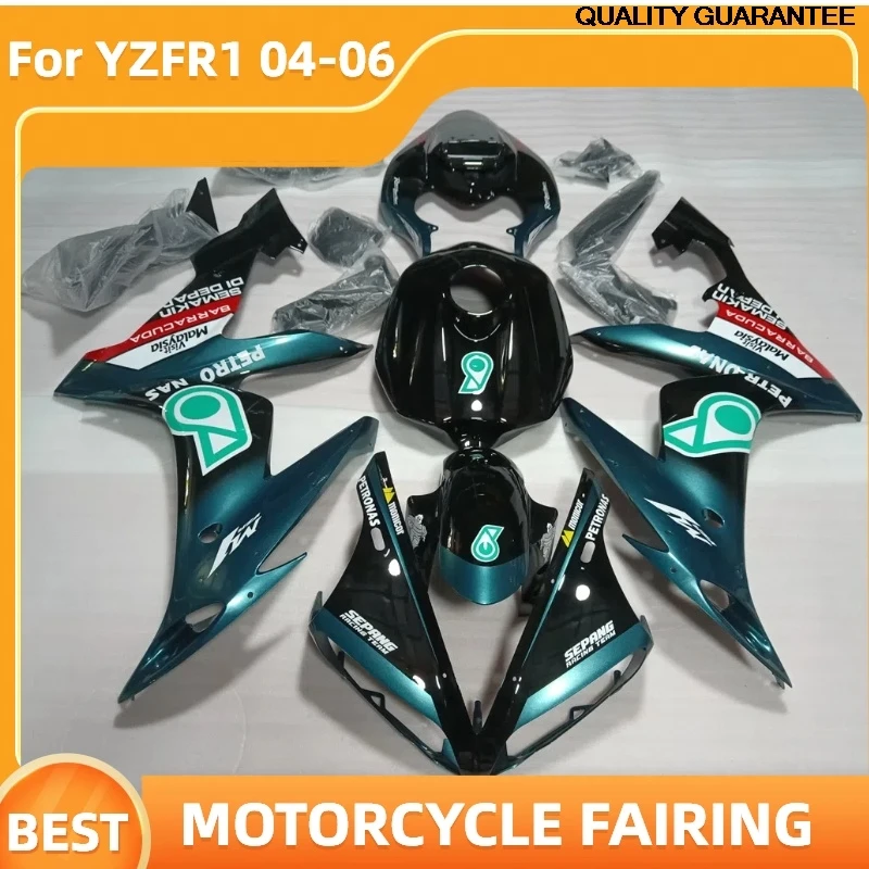 YZFR1 2004-2005-2006 Carrozzeria moto sportiva da strada verniciata per YAMAHA YZF R1 YZF-R1 04 05 06 Parti aftermarket in plastica ABS