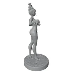 Figura de resina personaje anime NSFW chica sexy sin montar ni pintar