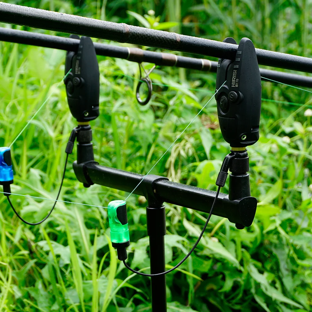 fish alarm rod holder 2-Pack Fishing Holders for Bank Fishing,Bank Fishing Rod Rack Stand,Fishing Pole Holders Ground, with Fishing Rod Bell : Sports & Outdoors The Fishin Stix Bite Alarm attaches to your Fishin Stix rod holder or fishing rod and is activated when the fish pulls on your line Dock Fishing Pole Holder With