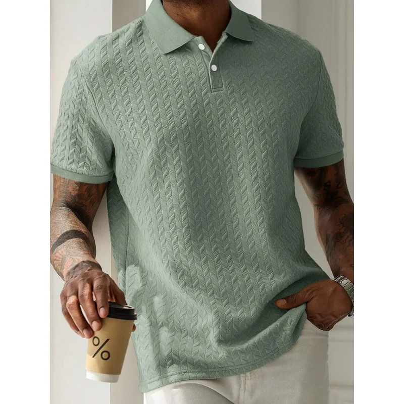 

Men's Color Shirt Z 15093 Cool Feeling Cross-Border Men's Fashion Spring Summer Short Sleeve Classic Collar