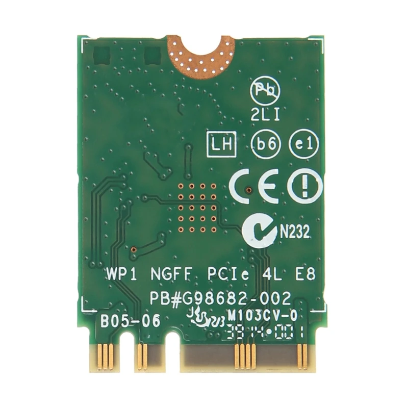 Wifi Card for Intel Wireless-AC 3160 3160NGW Dual Band Bluetooth-compatible NGFF- D5QC