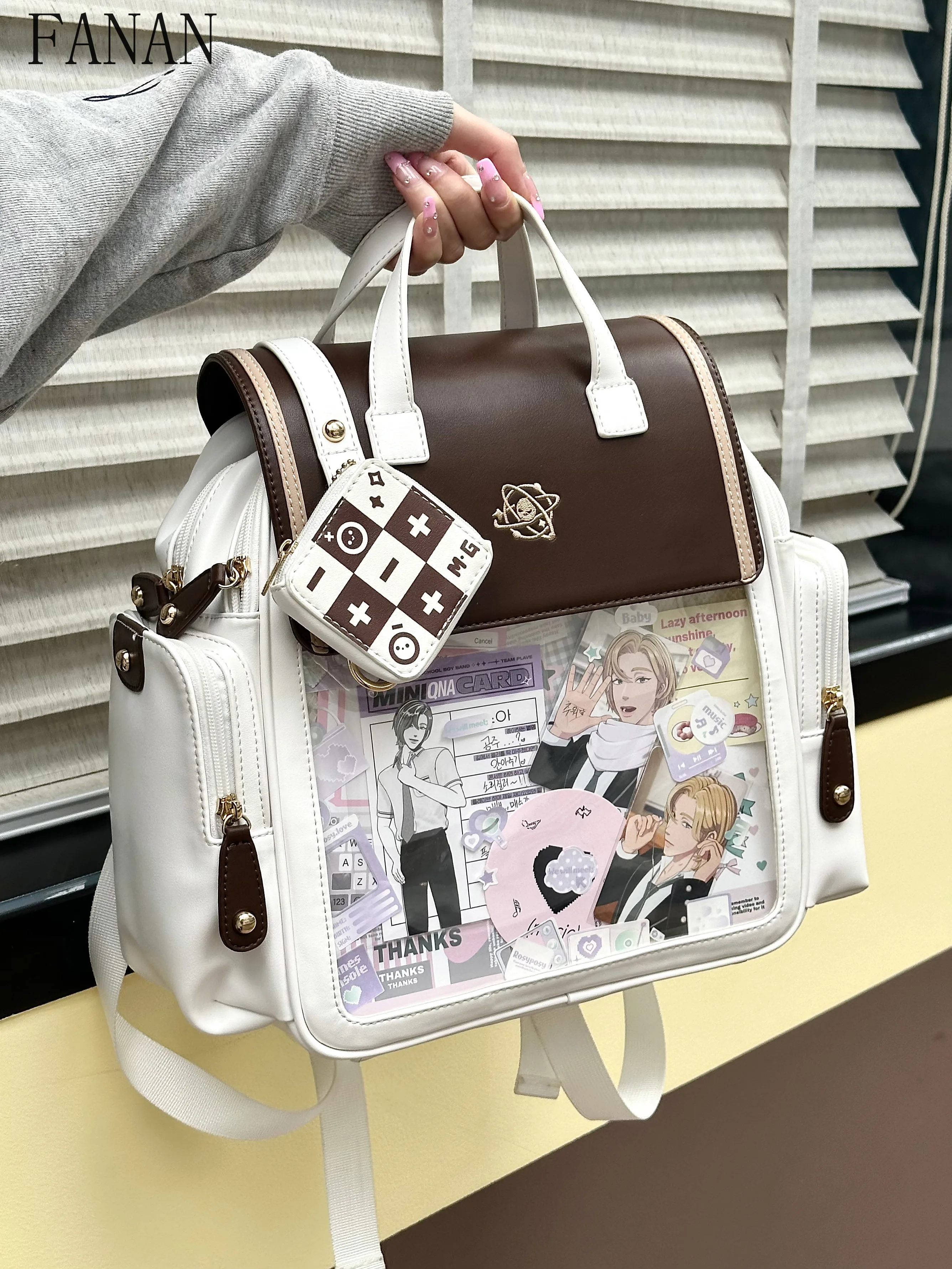

Original Backpacks for student Cute College japanese style Backpack Large Capacity Double Shoulder Cute Fashion women's bags