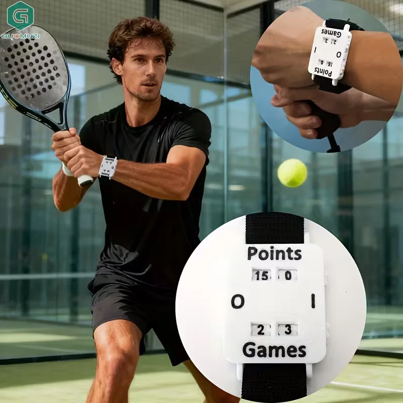 Pulsera portátil para puntuación de Cricket/tenis/Padel, rastreador de puntuación instantánea, sin pérdida de memoria, adecuado para entrenadores, árbitros y jugadores, 1 ud.