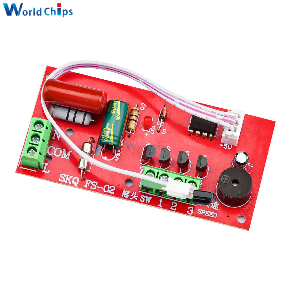 Fan Remote Control Modified Board Circuit Board Control Board Floor Electric Fan General Computer Board with Remote Control