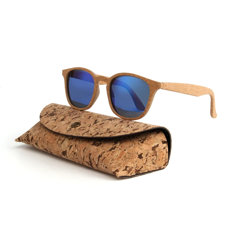 Kenbo Fashion Brand Design Wooden Square Sunglasses Women 2022 Men Polarized Sun Glasses UV400 Mirror Male Eyewear With Case