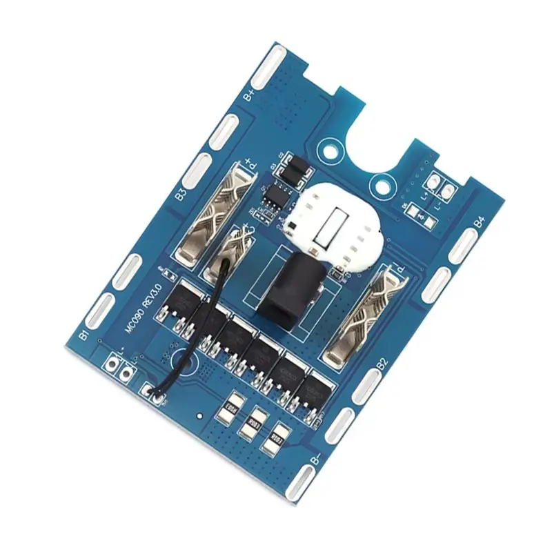 Y47A 5S 21V 6MOS Li-Battery Protection Board 30A with Temperature Control for Makit Electric Tools 5Pcs